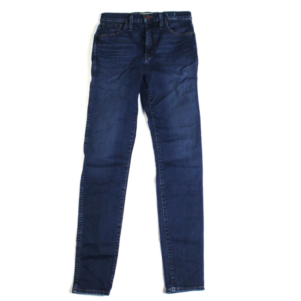 Madewell Women Blue Jeans High Rise Skinny 10" Casual 27T